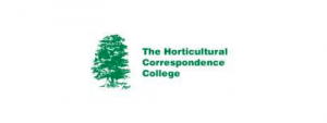 Logo of HCC – the Horticultural Correspondence College, featuring a green tree illustration on the left and the college name in green text on the right, set against a white background.